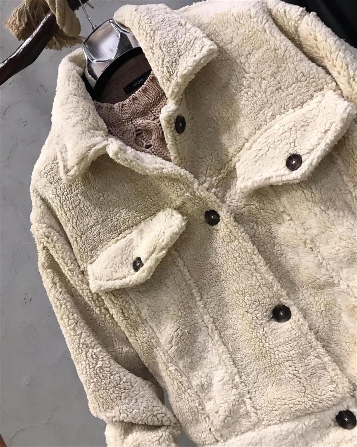 Peluş Mont