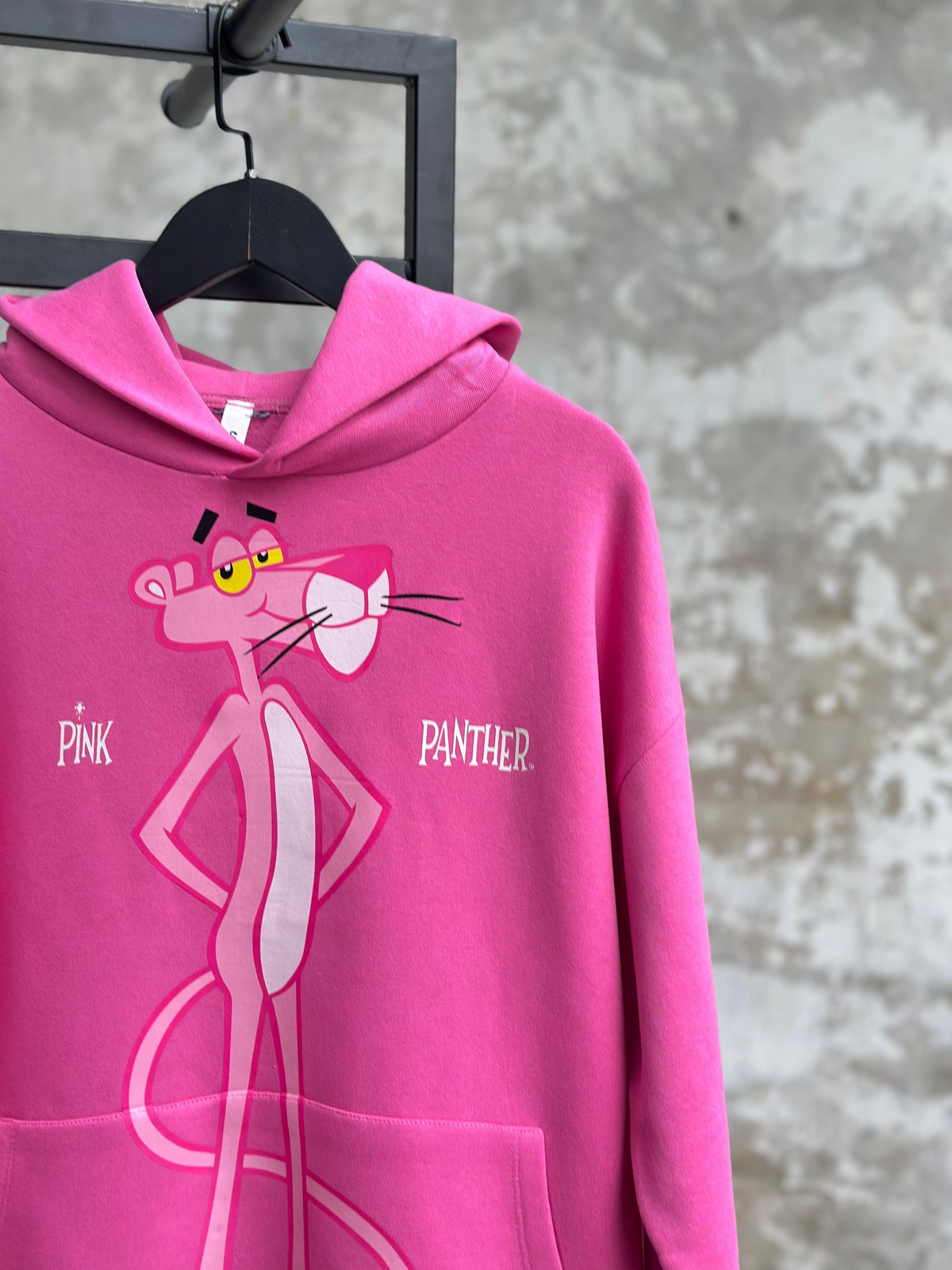 Pembe Panter Baskılı Sweat (Pembe)