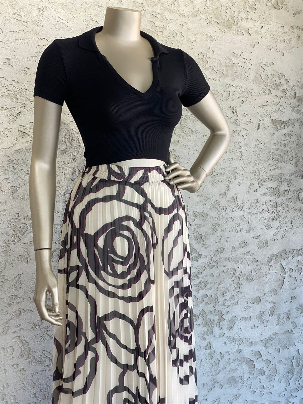 Polo Yaka Tshırt(Siyah)