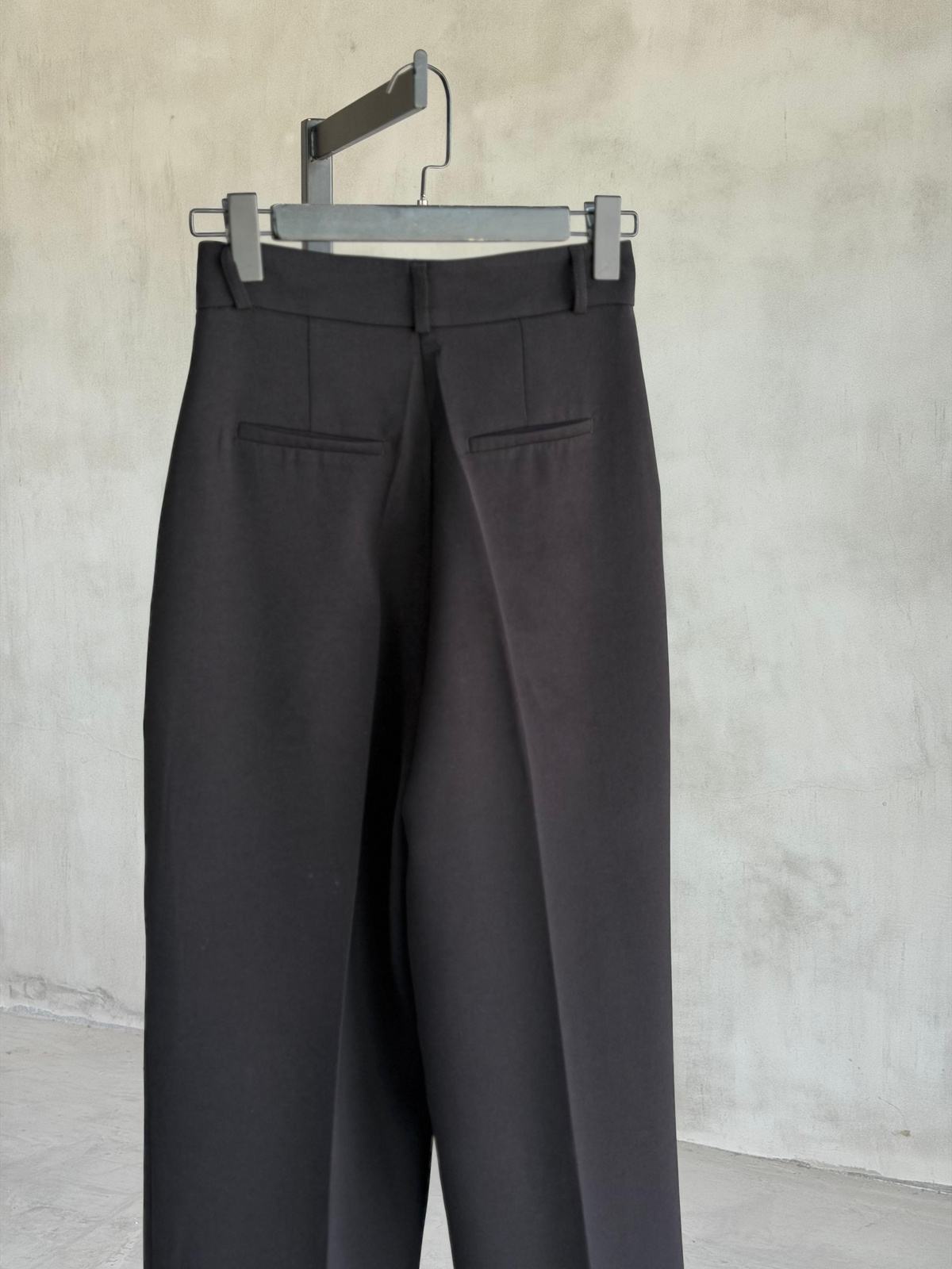 Premium Fit Kalıp Palazzo Pantolon (Siyah)