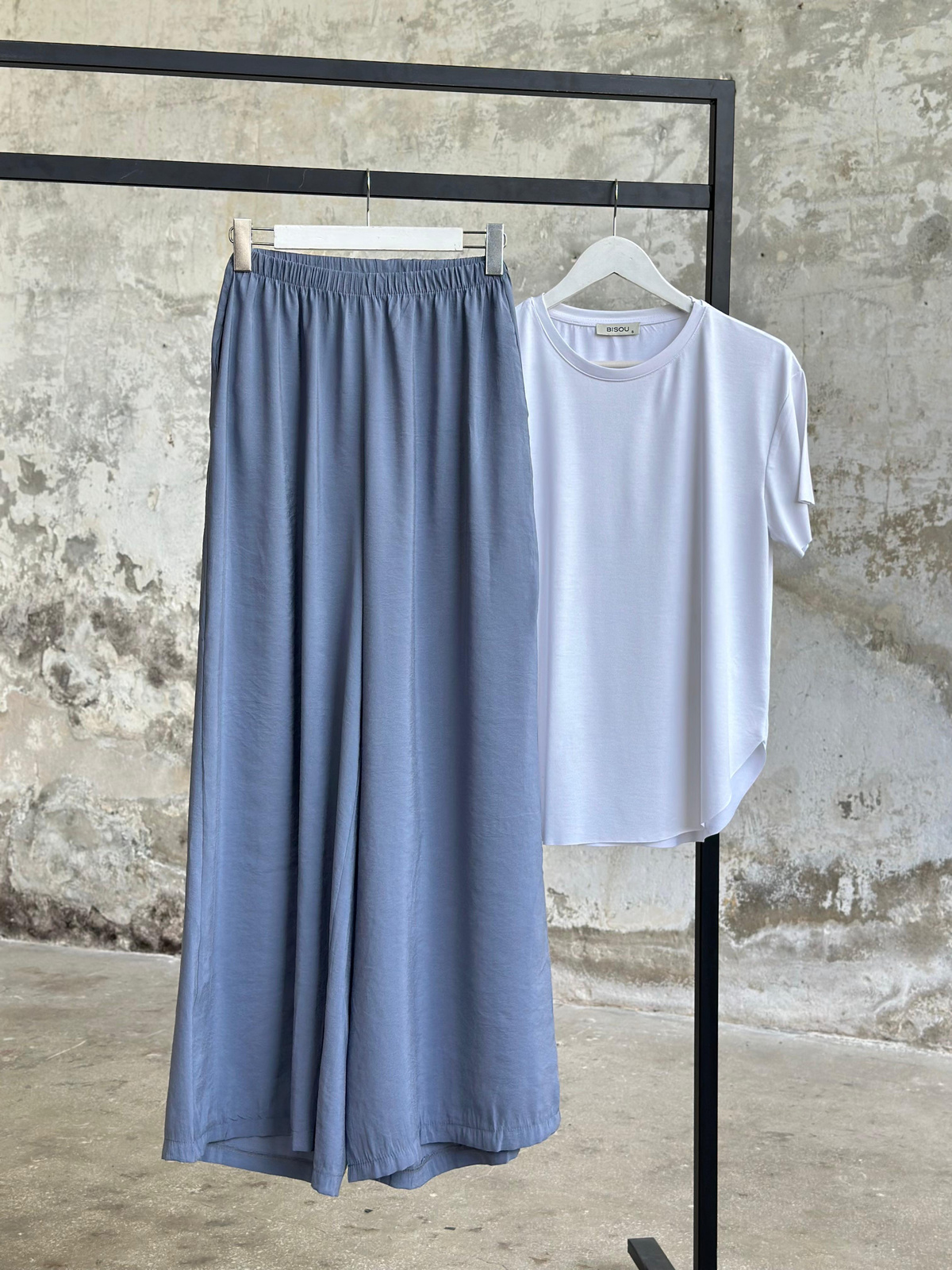 Premium Kalite Tensel Kumaş Pantolon (İndigo)