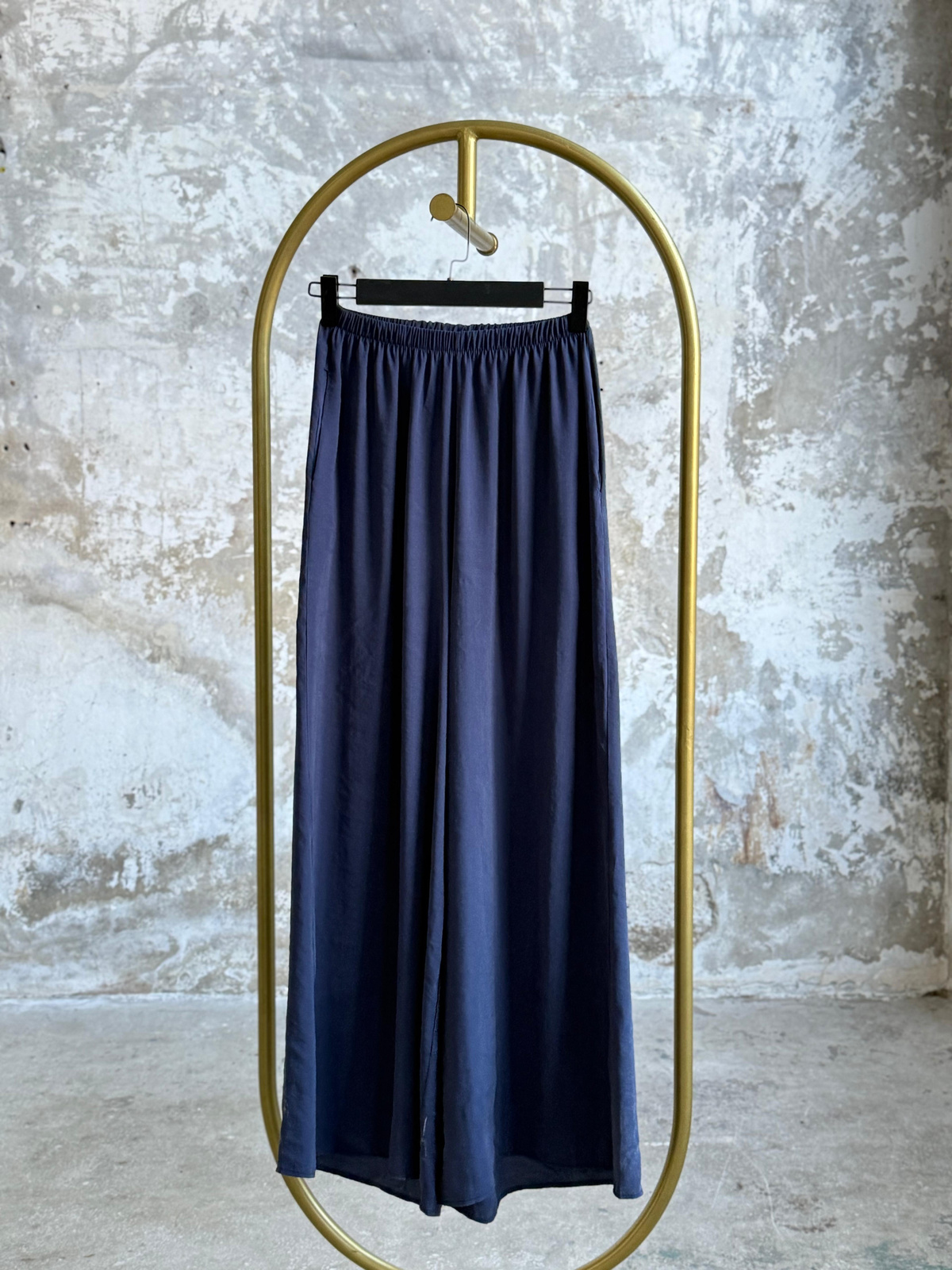 Premium Kalite Tensel Kumaş Pantolon (Lacivert)