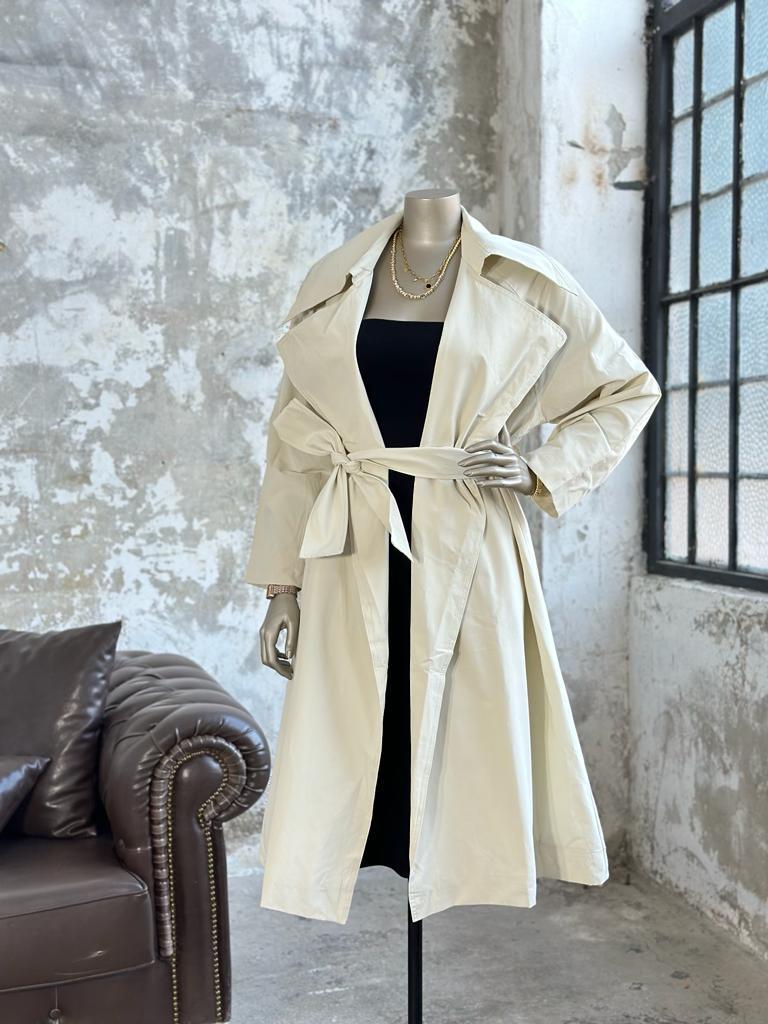 Premium Marka Model Trençkot (Bej)