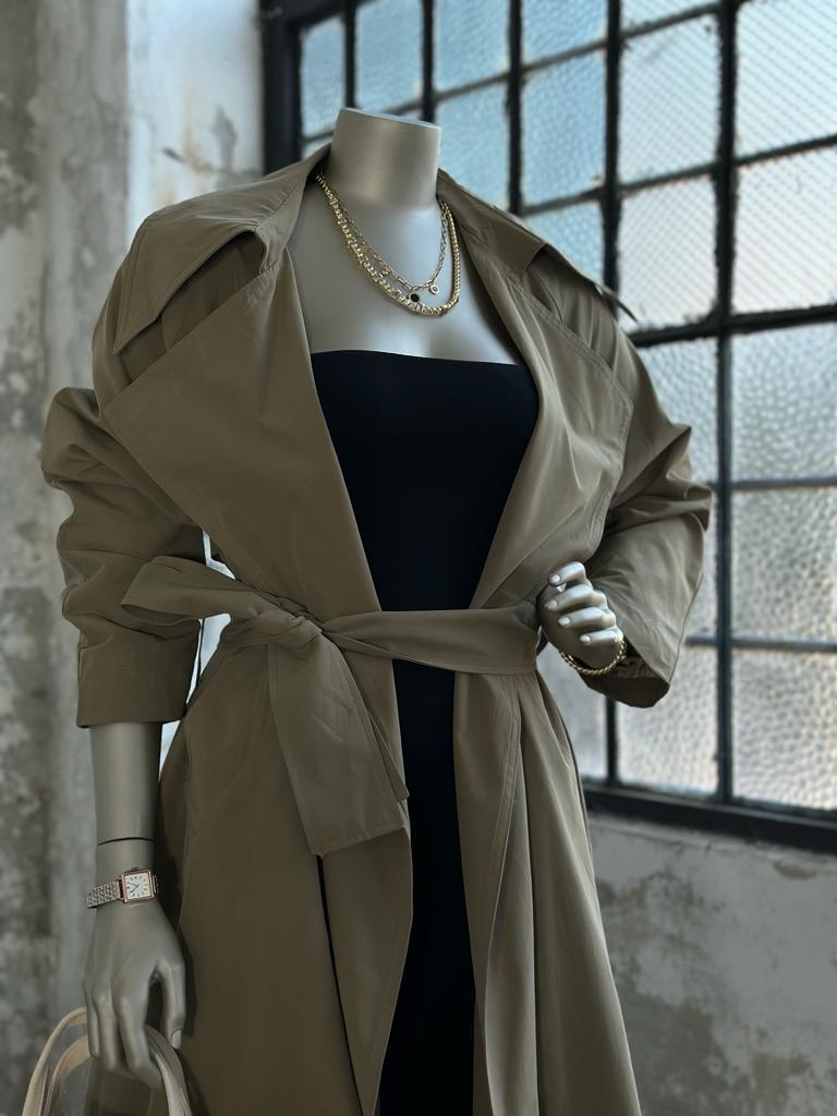 Premium Marka Model Trençkot (Haki)
