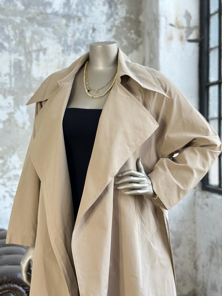 Premium Marka Model Trençkot (Vizon)