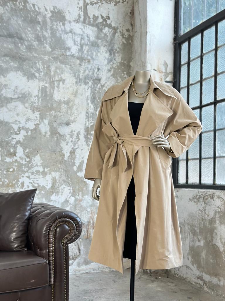 Premium Marka Model Trençkot (Vizon)