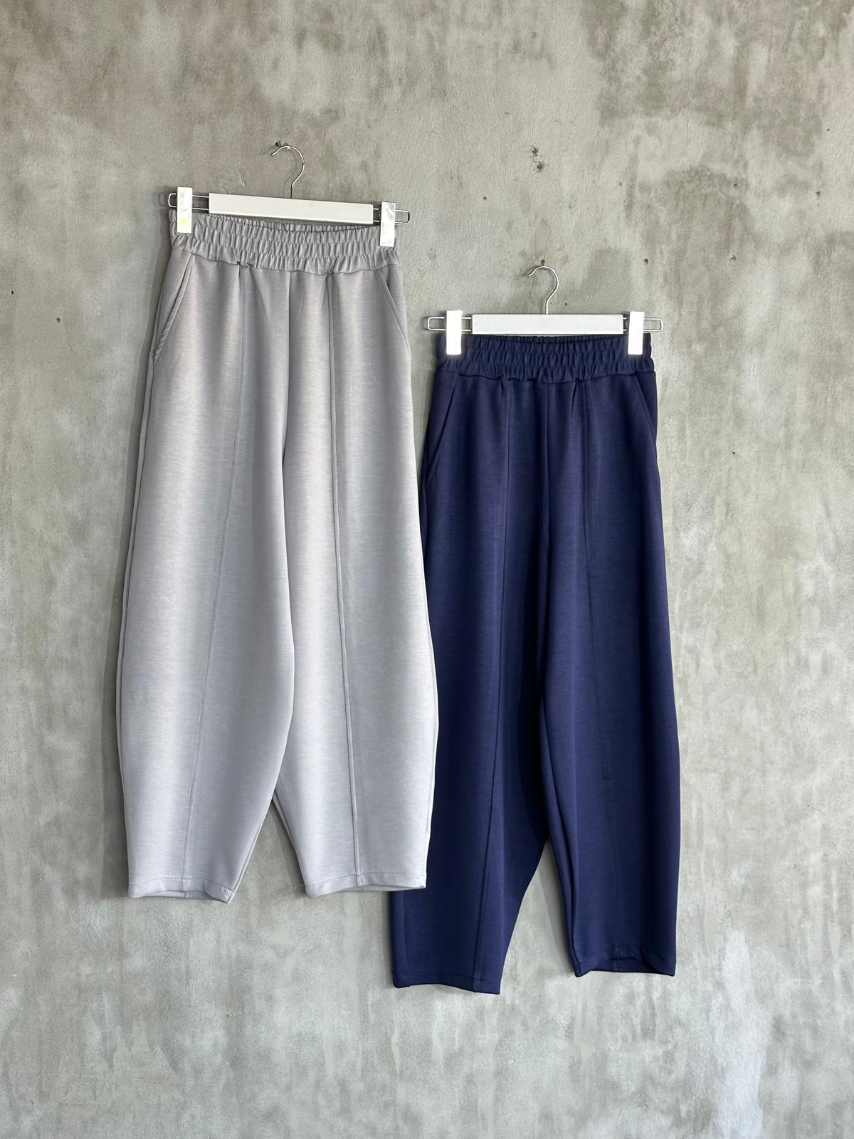 Premium Model Kumaş Çımalı Pantolon (Gri)