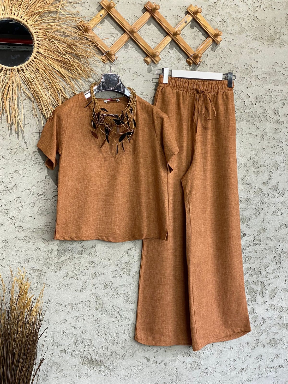 RAHAT BLUZ VE PANTOLON TAKIM (TARÇIN)