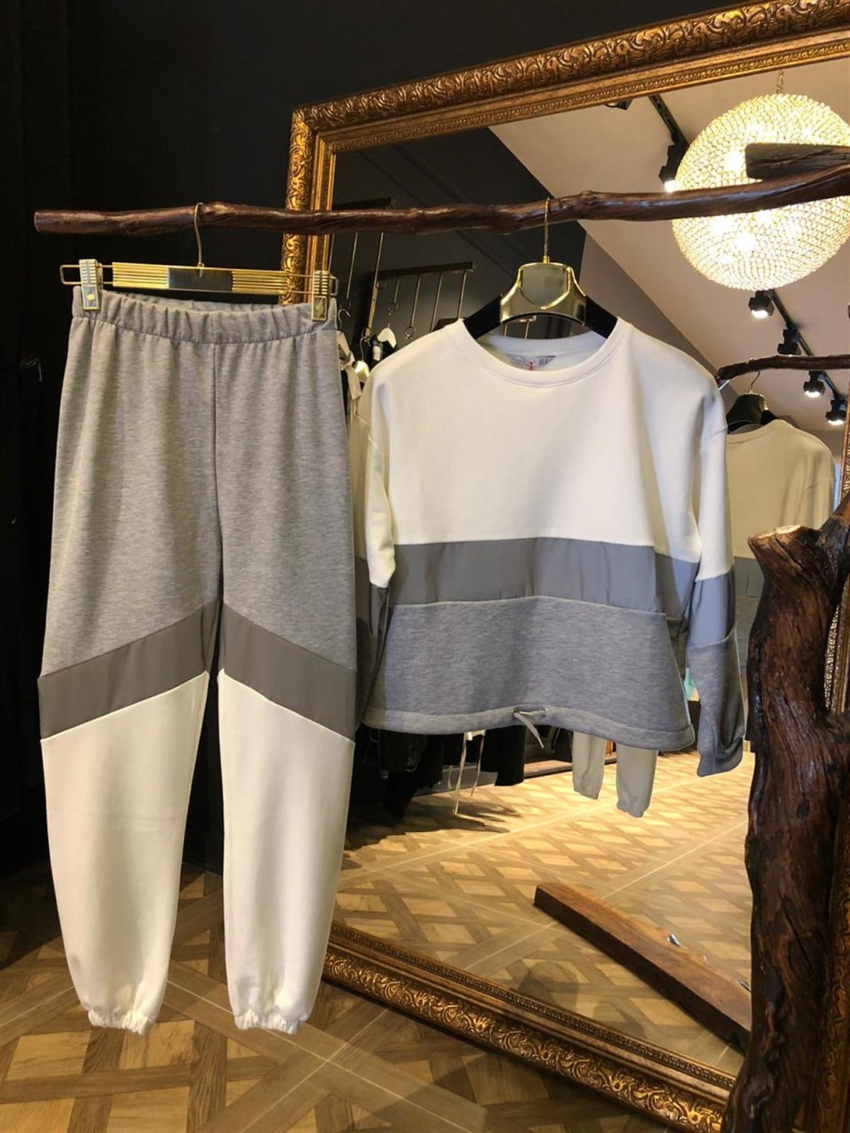 Reflektör Detaylı Sweat Takım