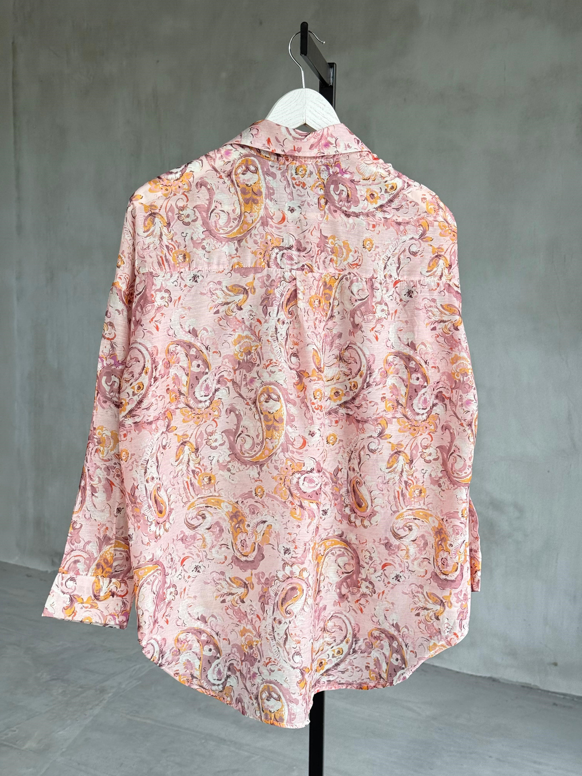 Şal Desen Gömlek (Pembe)