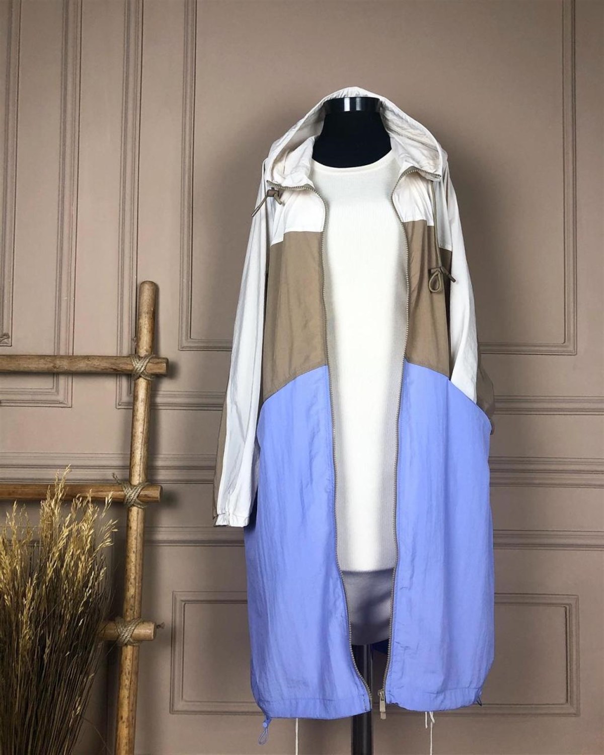 Salaş Oversize Kesim Yağmurluk