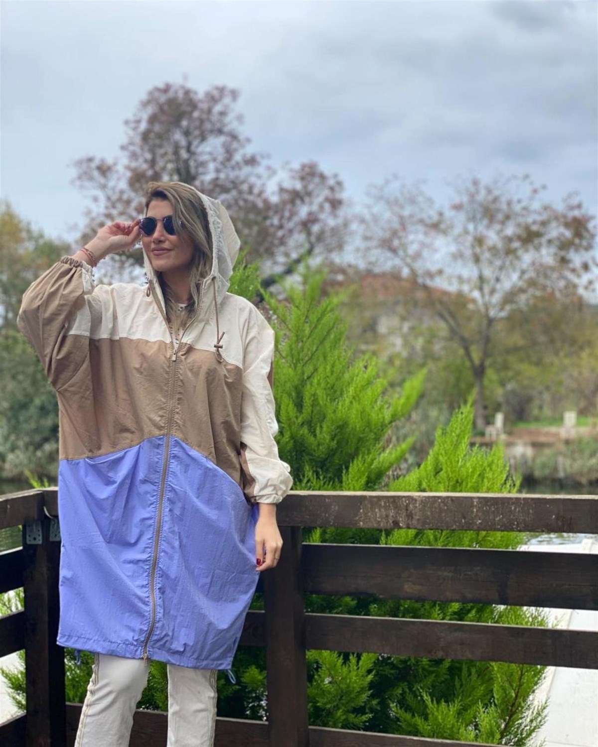 Salaş Oversize Kesim Yağmurluk