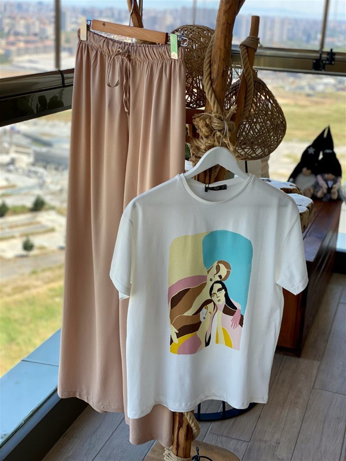 Salaş Pantolon (Bej)