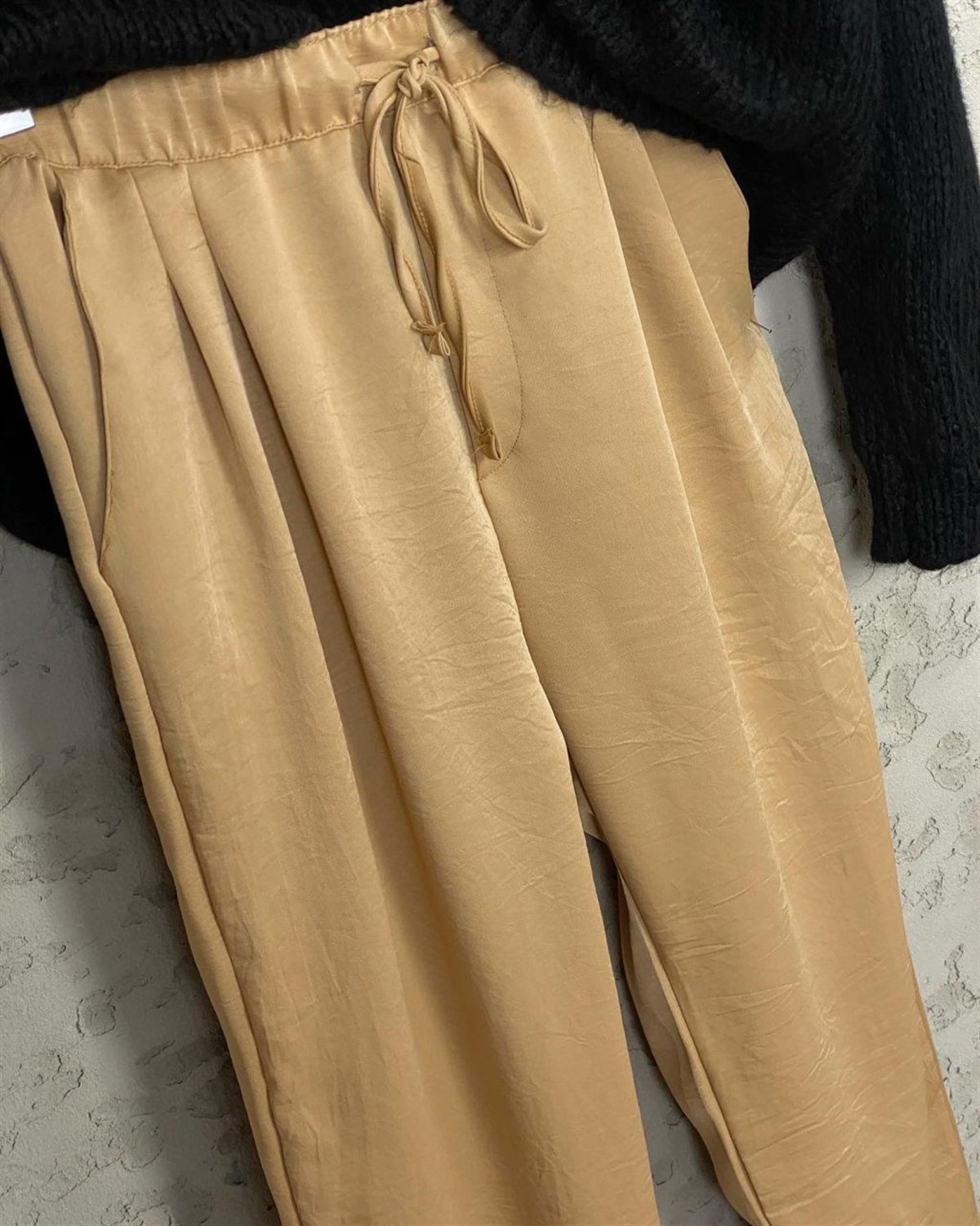 Saten Pantolon (Gold)