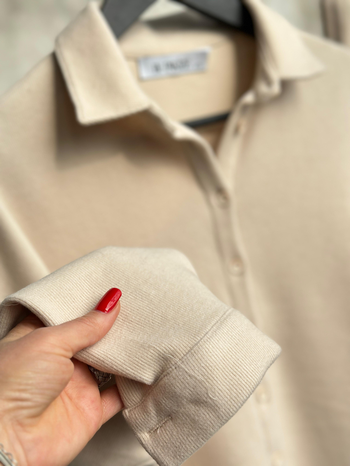 Selanik Kumaş Şalvar Model Takım (Bej)