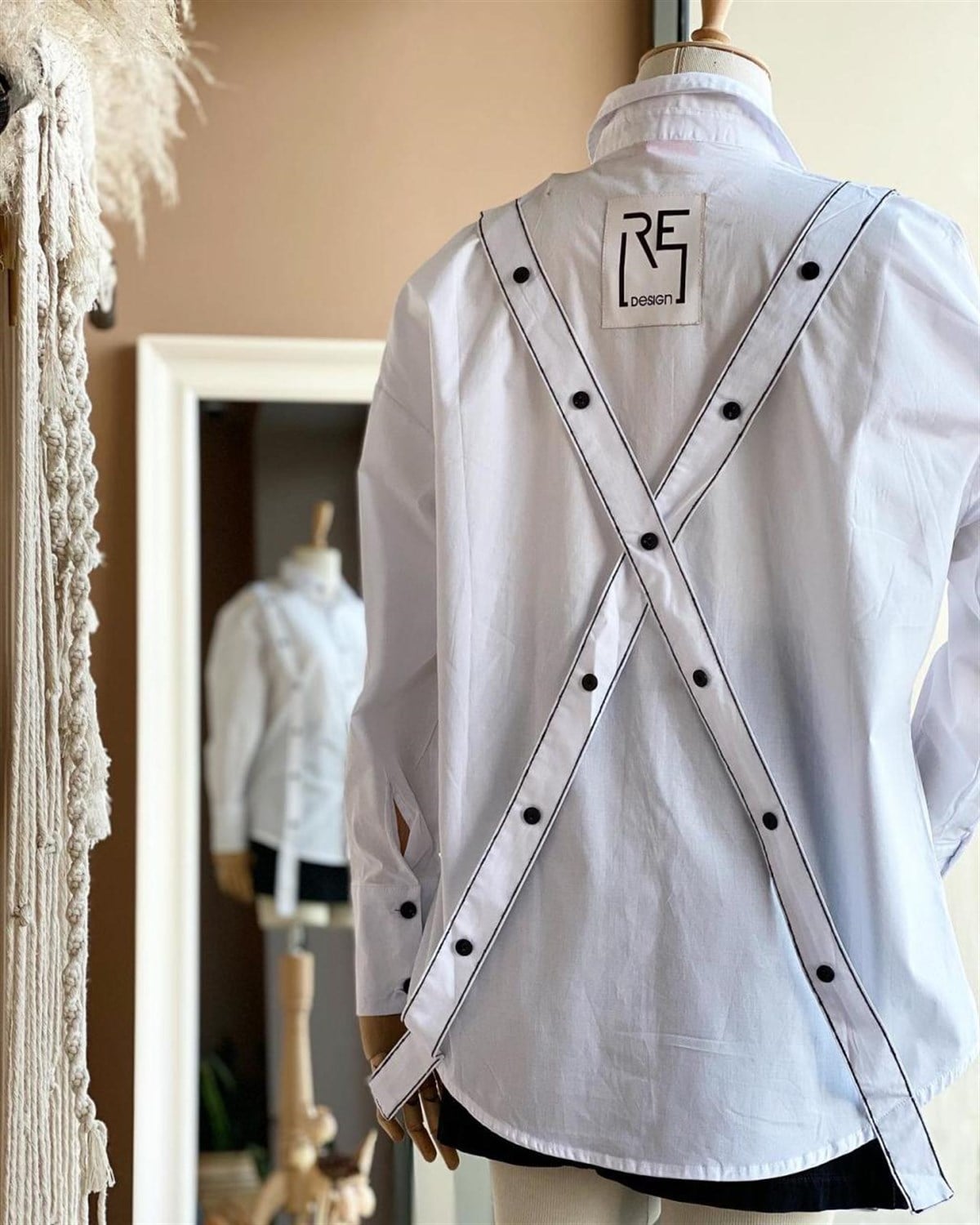 Tasarım Model Coton Kumaş Gömlek