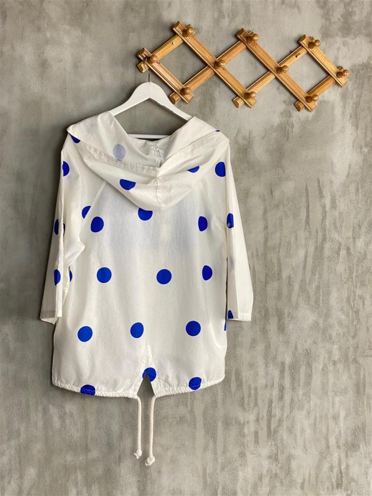 Tasarım Model Puantiyeli Ceket (Lacivert)