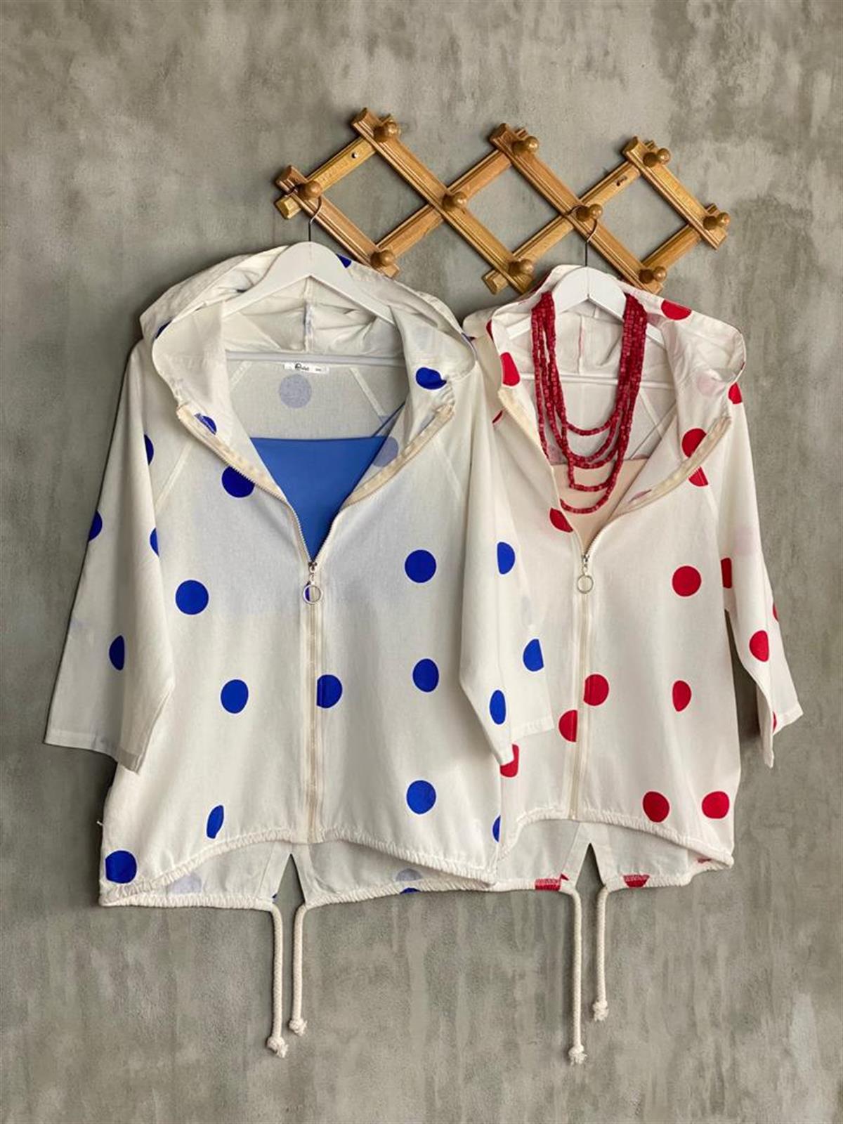 Tasarım Model Puantiyeli Ceket (Lacivert)