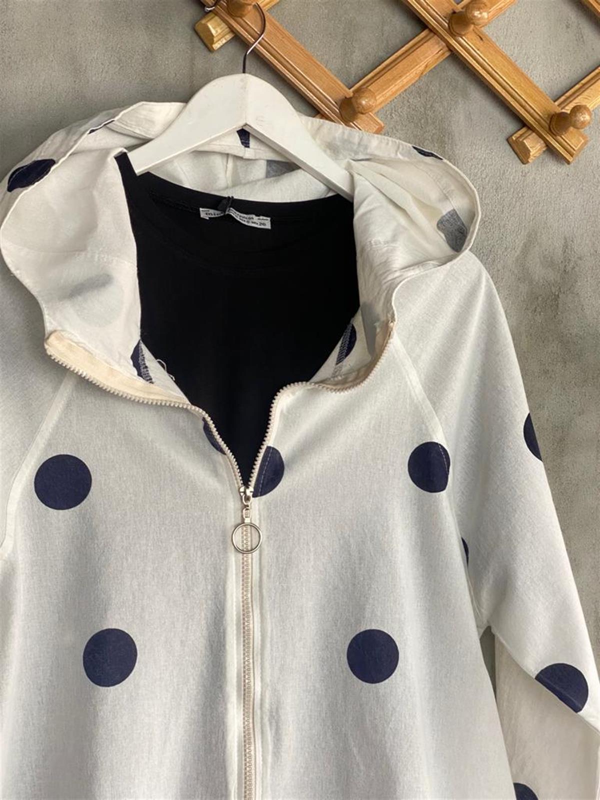 Tasarım Model Puantiyeli Ceket (Siyah)