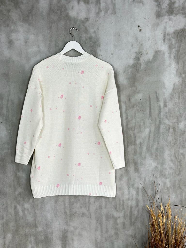 Tasarım Model Tunik Kazak (Ekru)