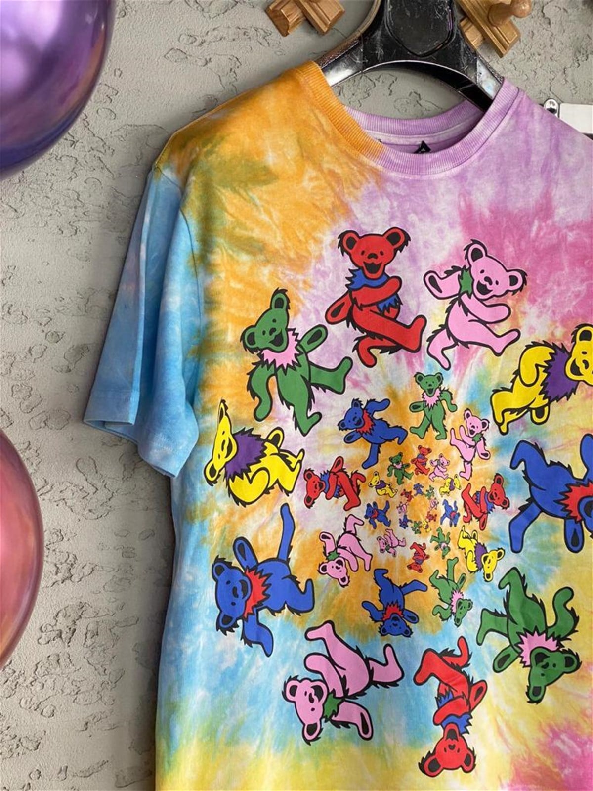Teddy Bear Batik Baskılı Tshirt