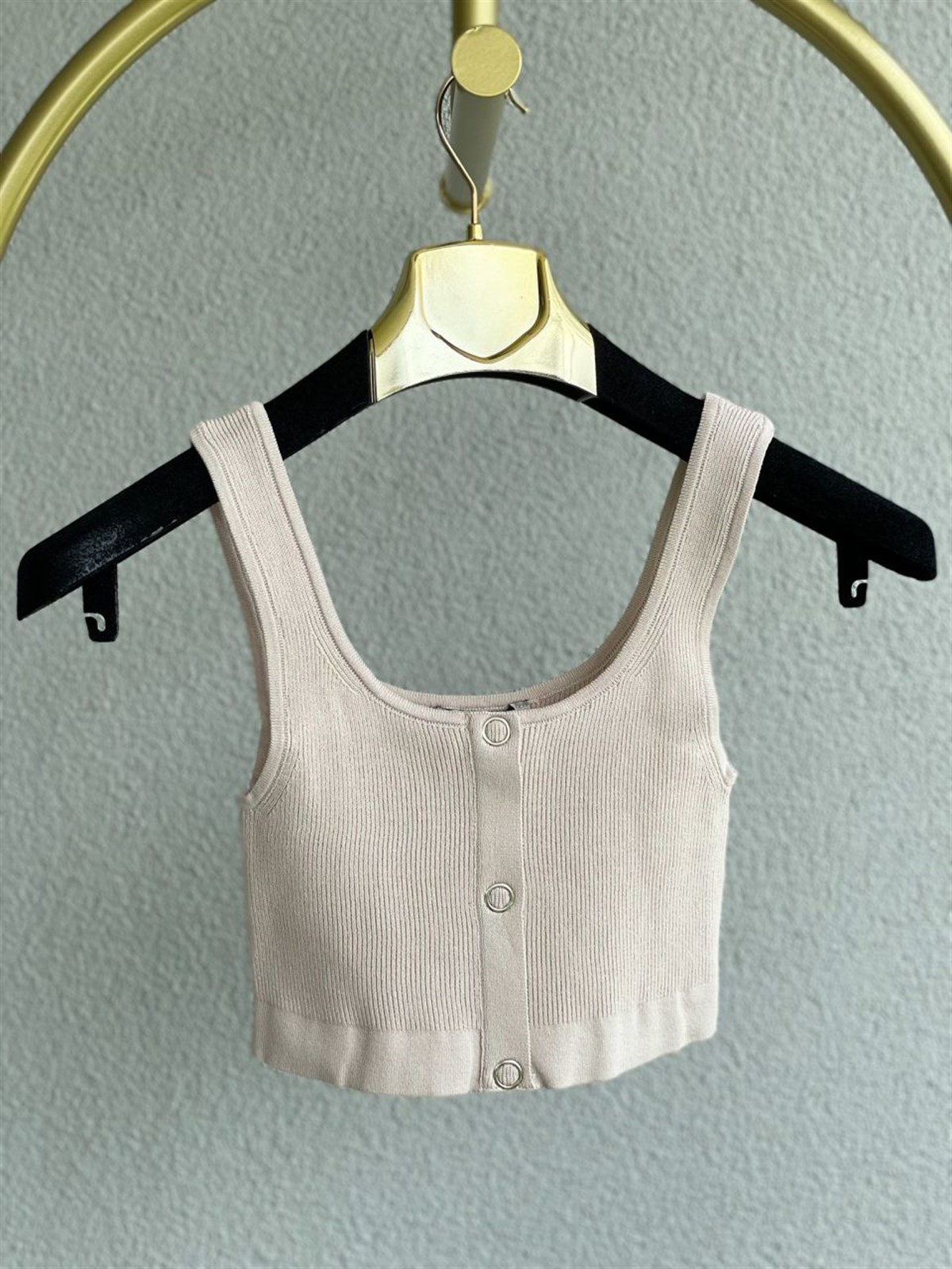 Triko Crop (Bej)