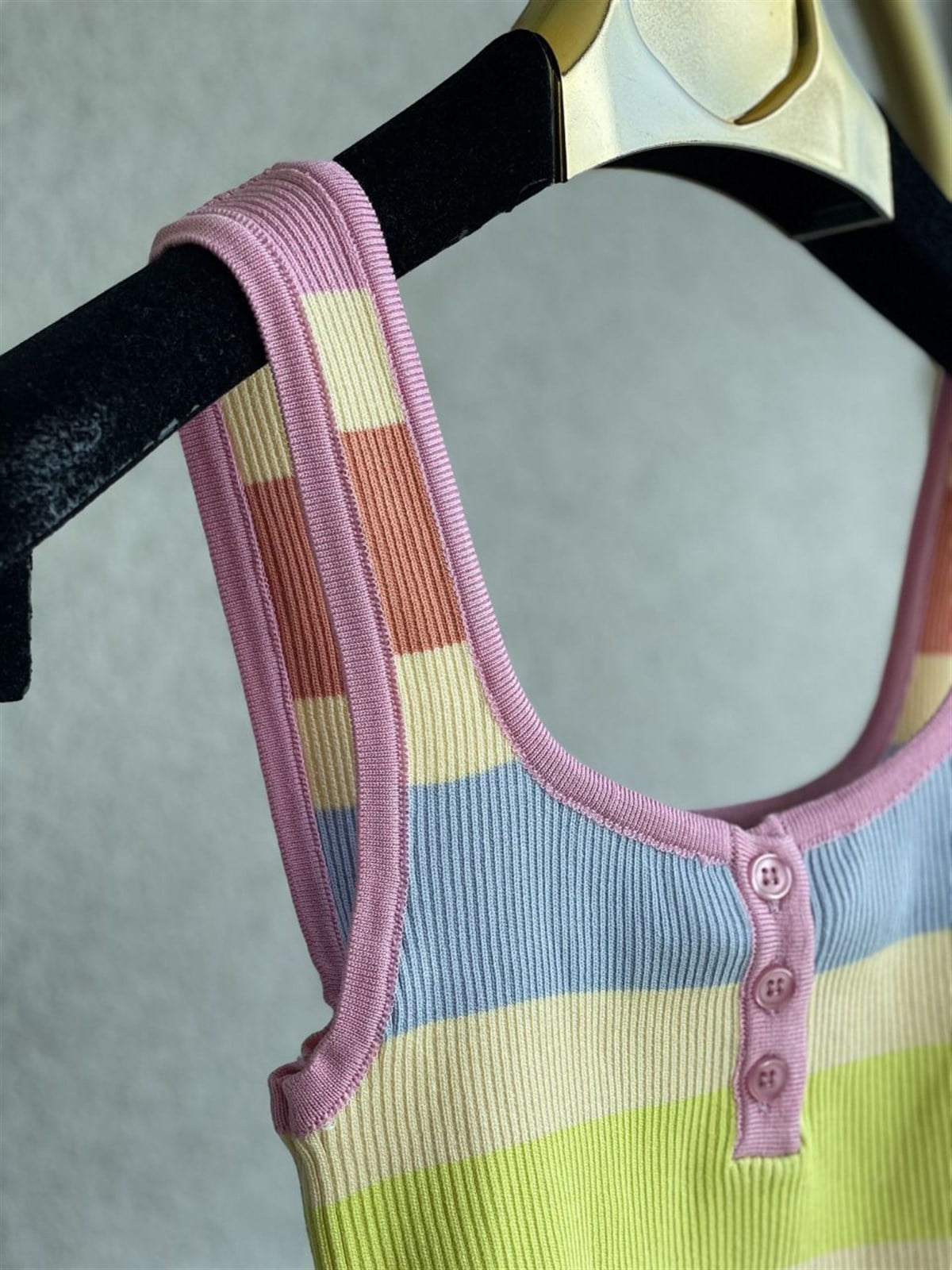 Triko Crop (Pembe)