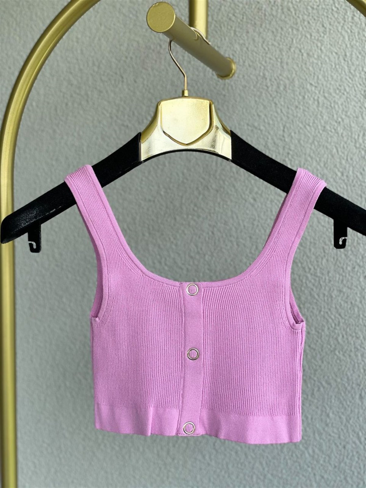 Triko Crop (Pembe)