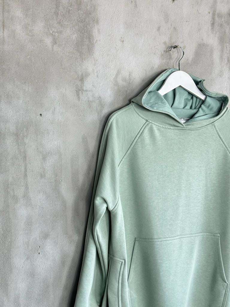 Tunik Boy Yan Yırtmaçlı Kadın Sweat (Mint)