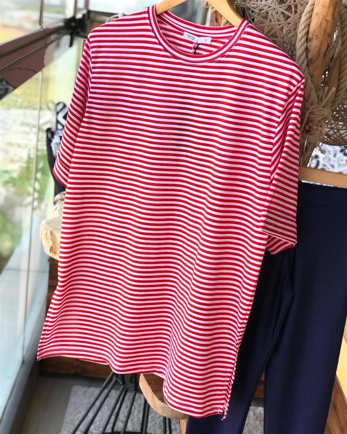 Uzun Salaş Tshirt (KIRMIZI)