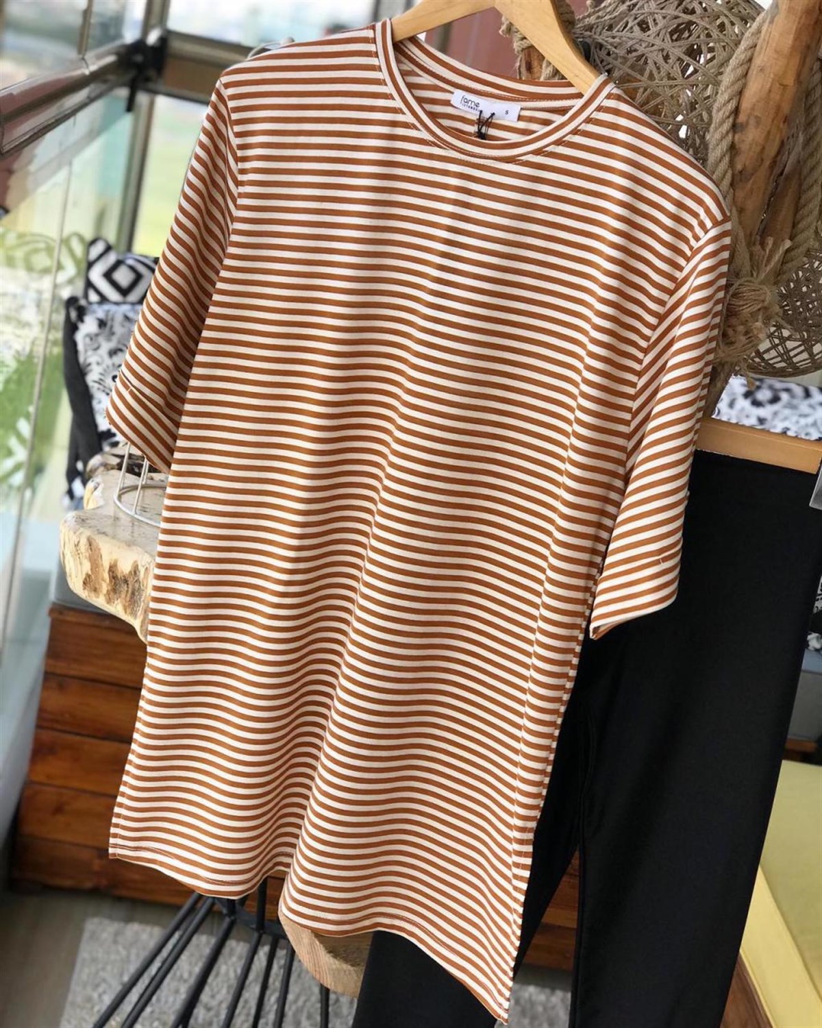 Uzun Salaş Tshirt (SARI)