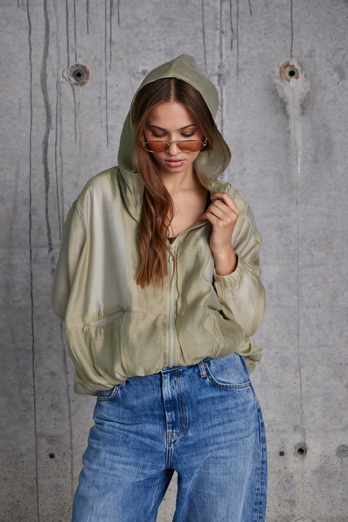 Yeni Sezon Yağmurluk Ceket (Olive)