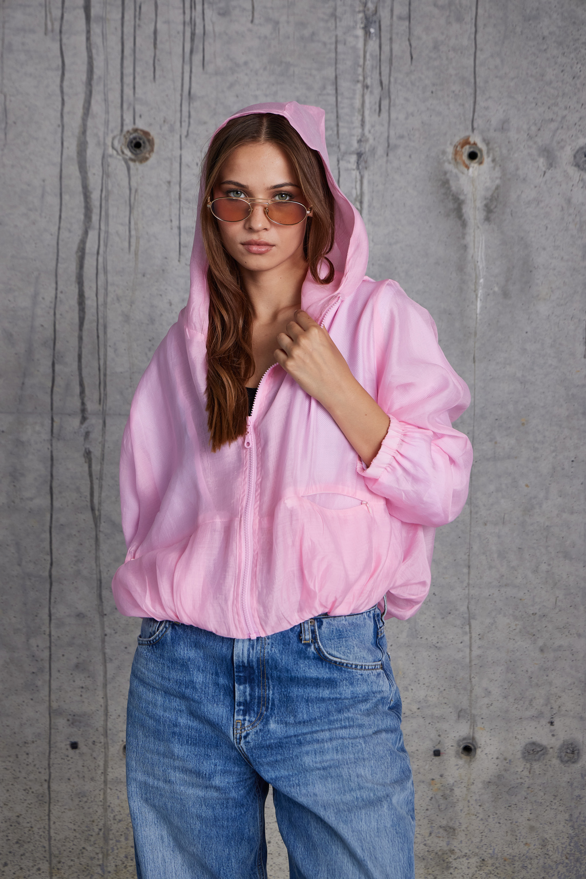 Yeni Sezon Yağmurluk Ceket (Pembe)