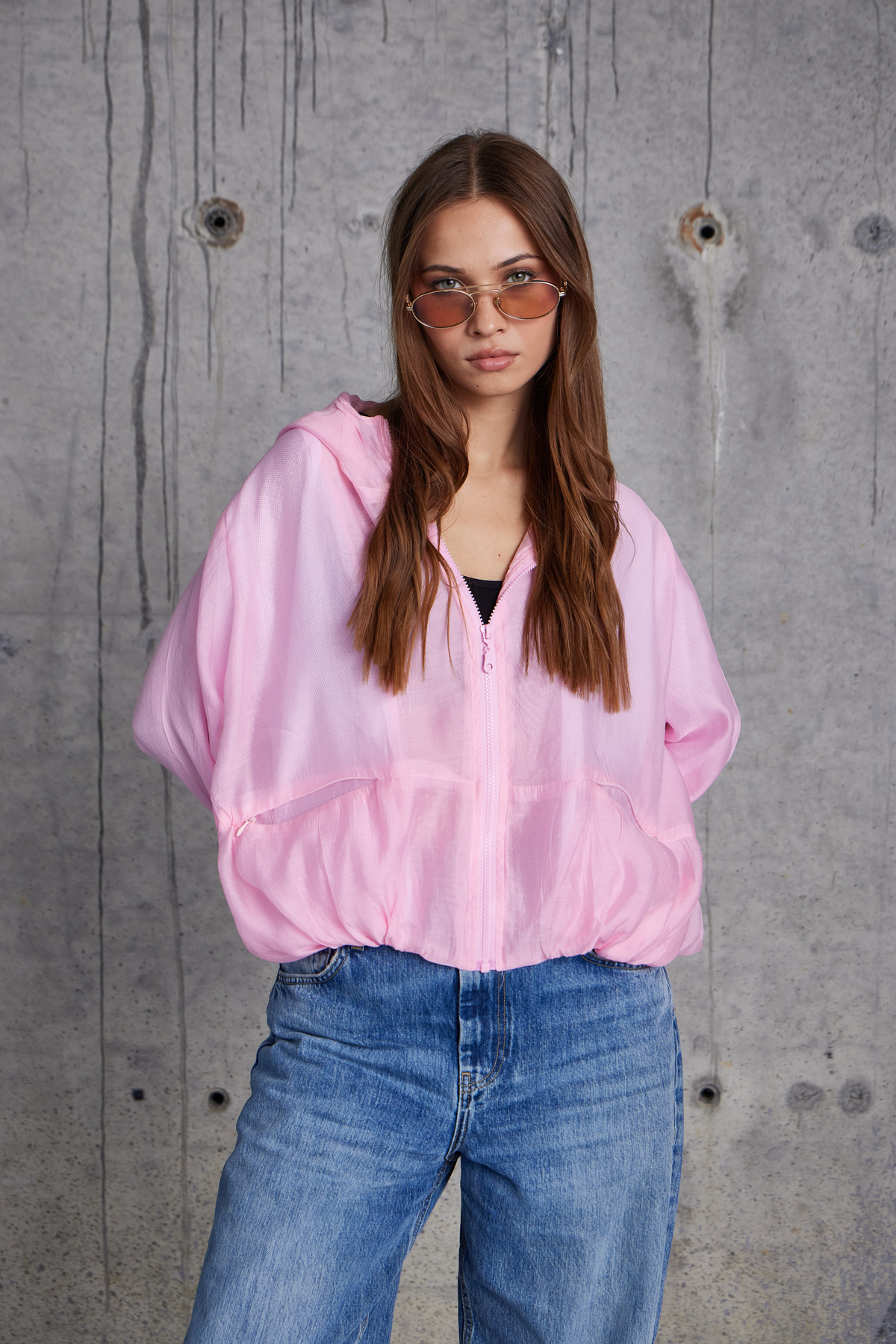 Yeni Sezon Yağmurluk Ceket (Pembe)