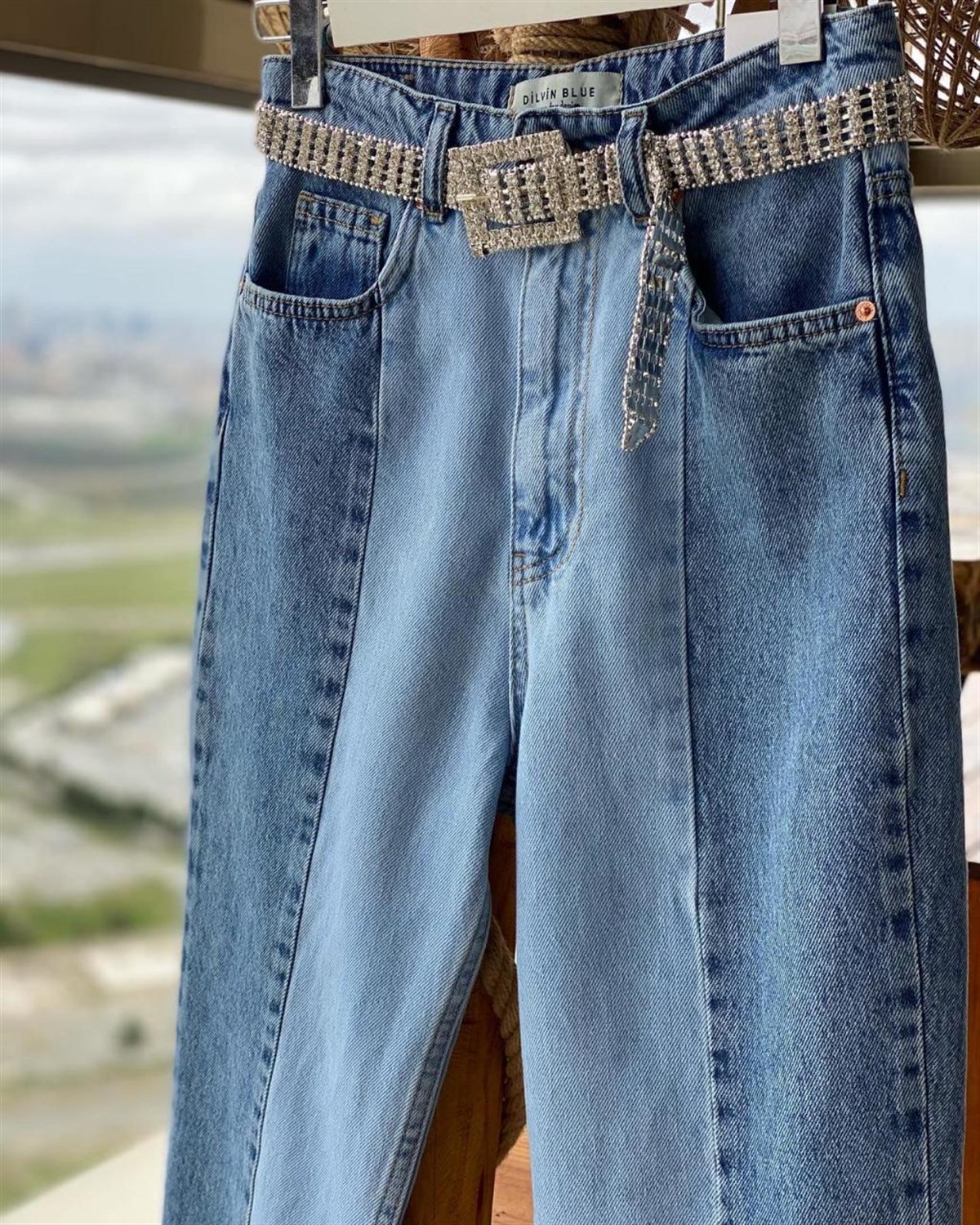 Yüksek Bel Jean