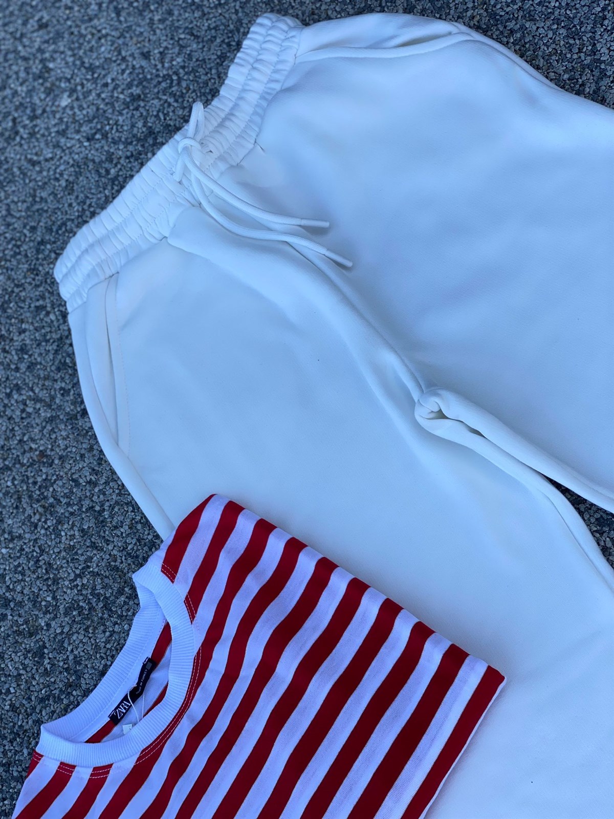 Yumuşak Dokulu Joggıng Pantolon (Siyah)