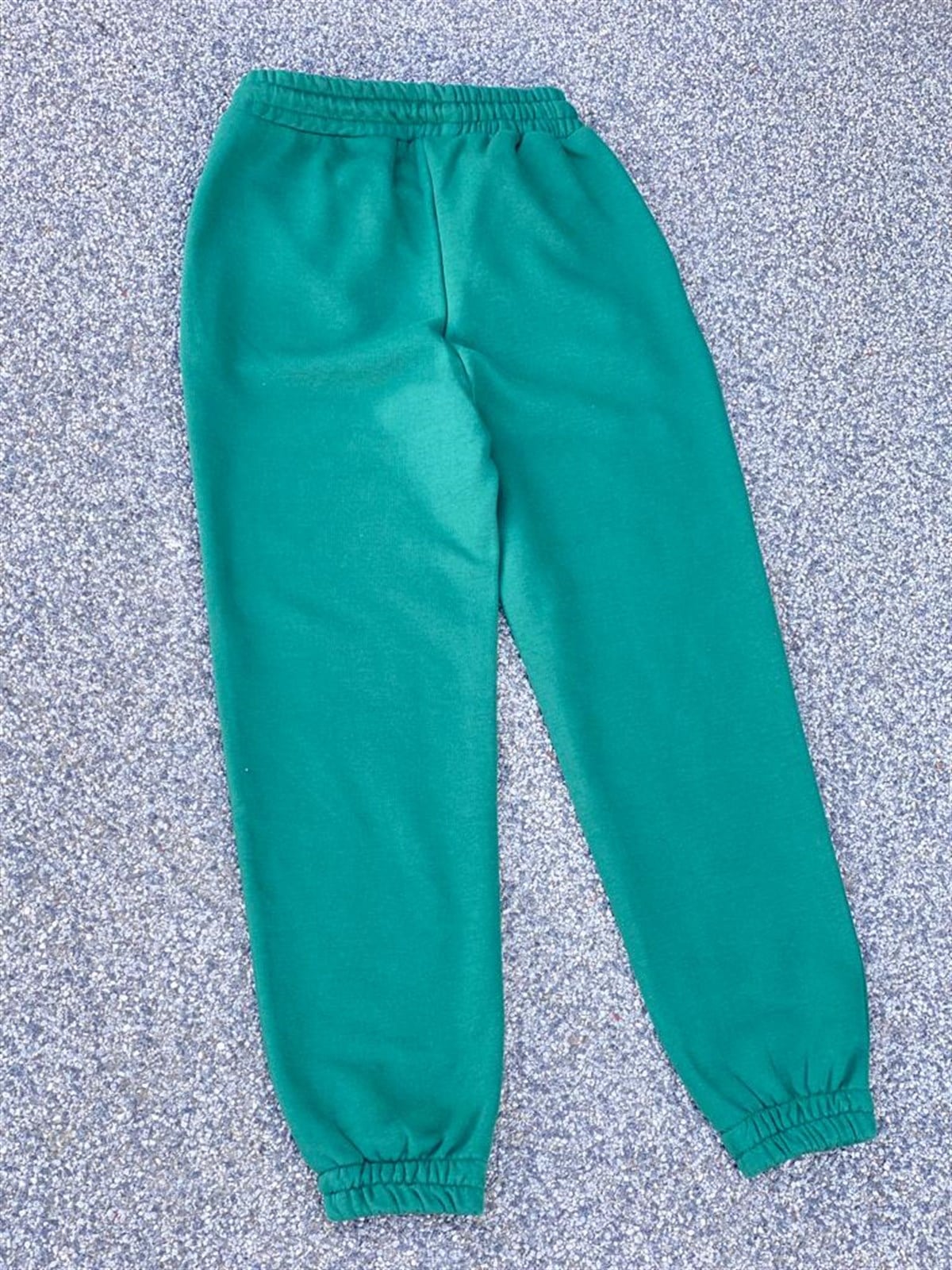 Yumuşak Dokulu Joggıng Pantolon (Yeşil)