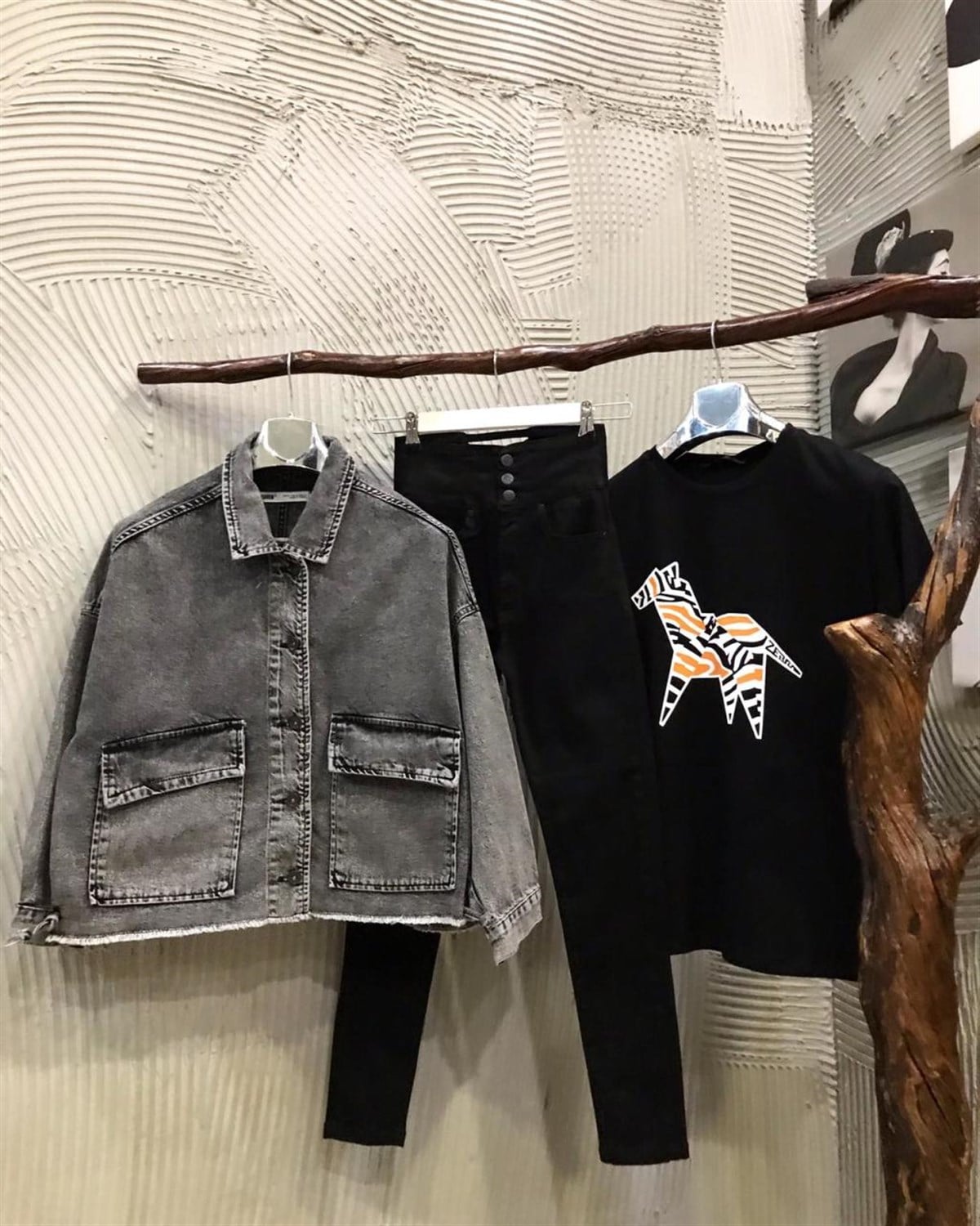Zebra Basic Penye Tshirt (SİYAH)