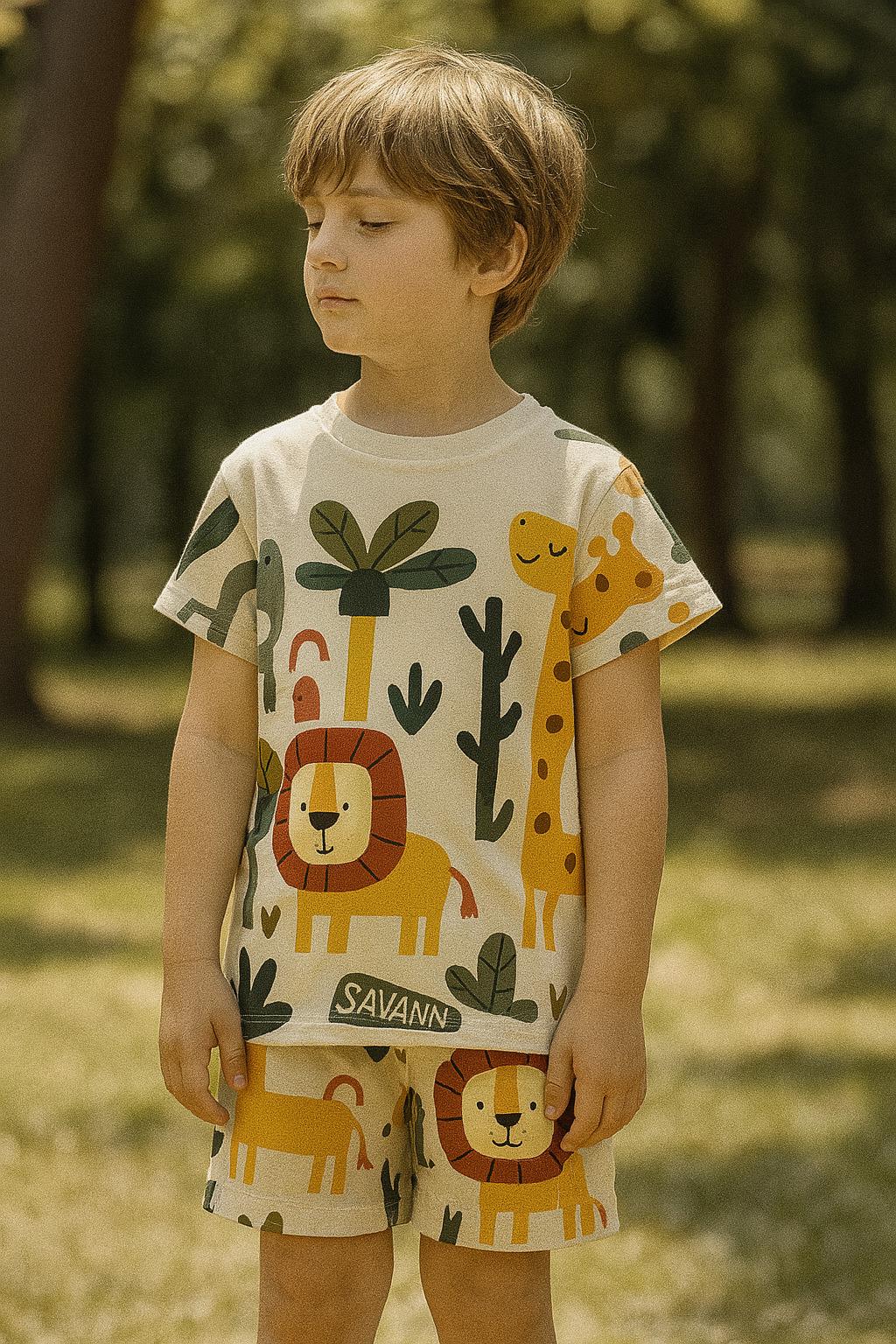 Animals Şortlu Takım