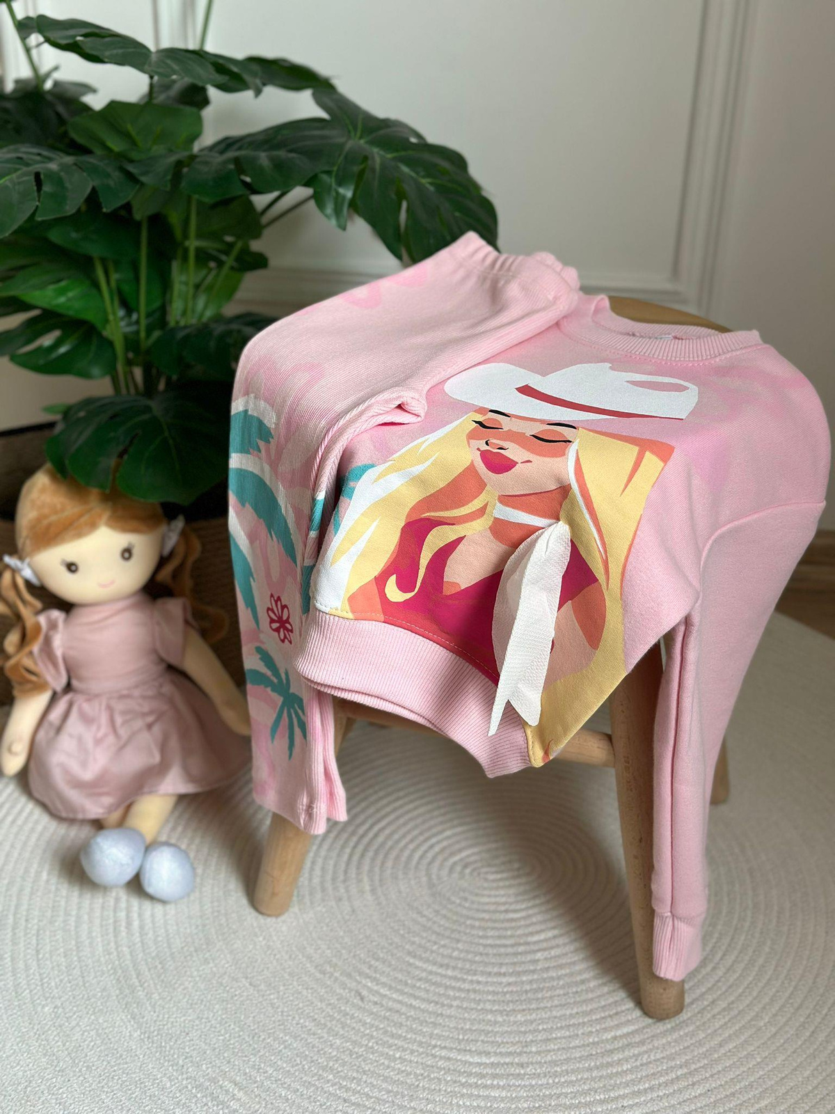 Barbie Girl Summer Taytlı Takım
