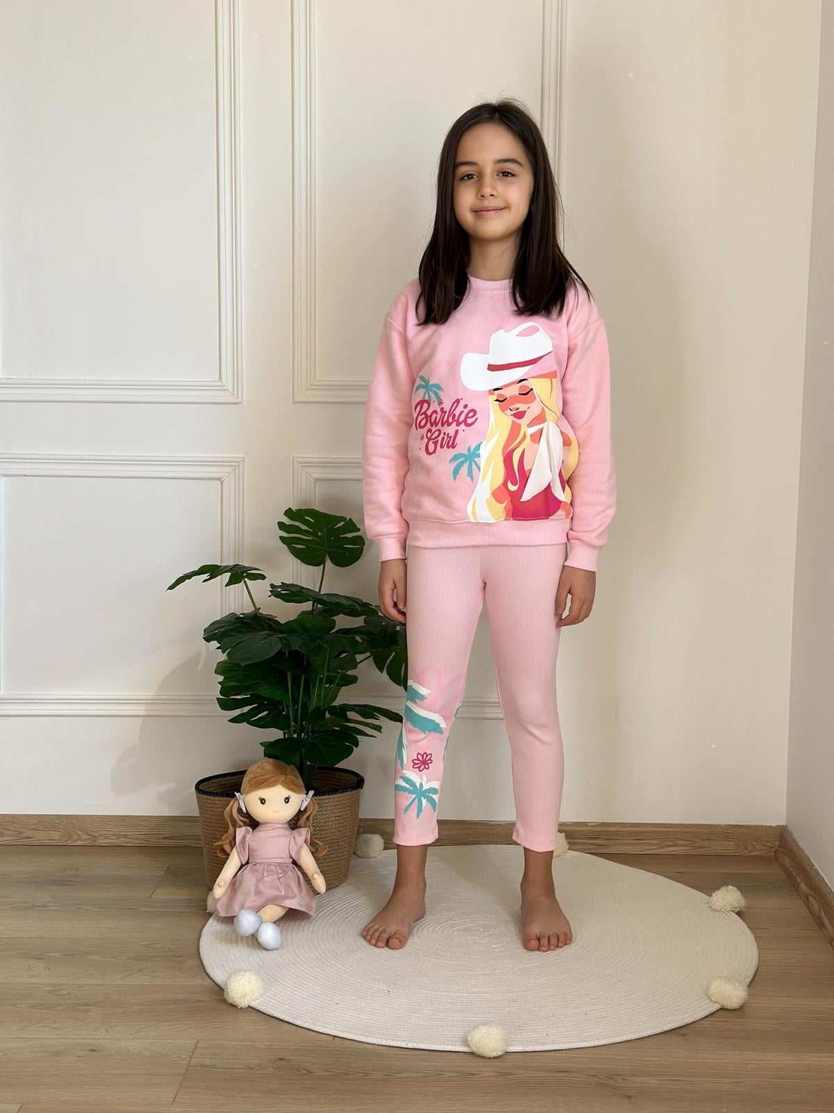 Barbie Girl Summer Taytlı Takım