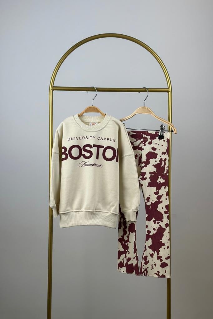 Boston İspanyol Paça Taytlı Takım