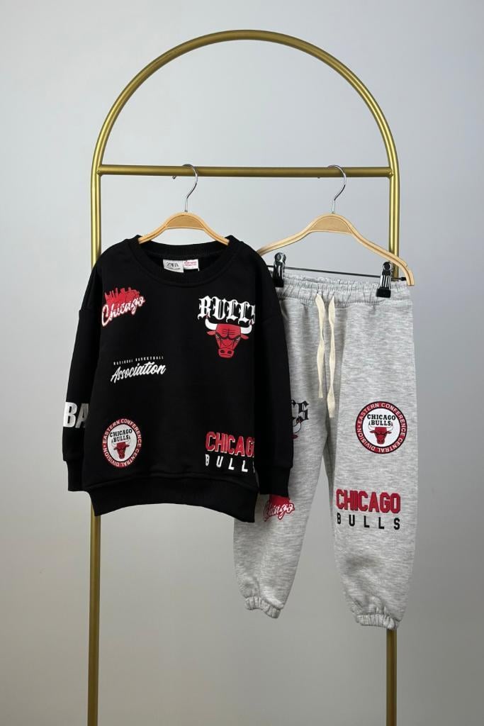 Chicago Bulls Association Baskılı Eşofman Takımı