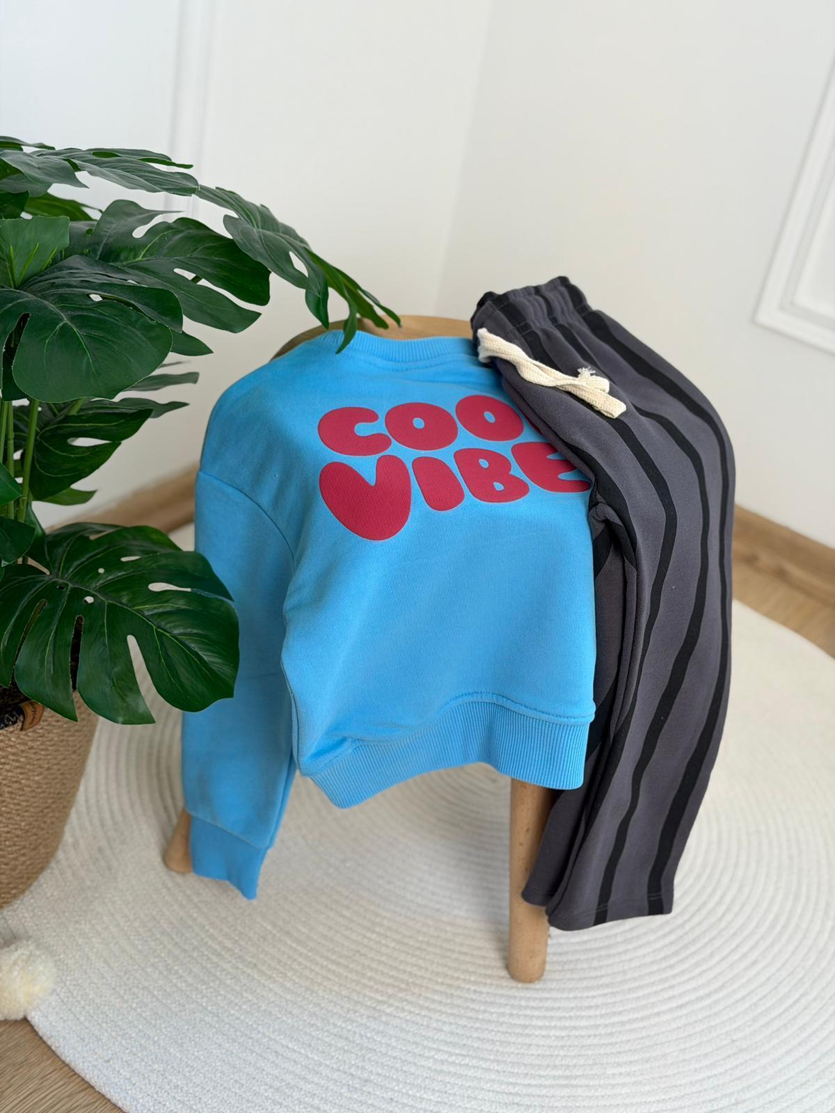 Cool Vibes Sırt Baskılı Eşofman Takımı