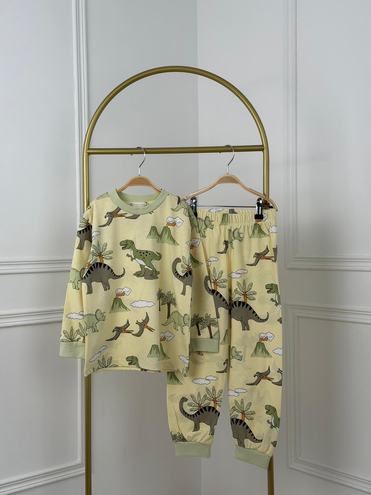 Dino Baskılı Pijama Takımı