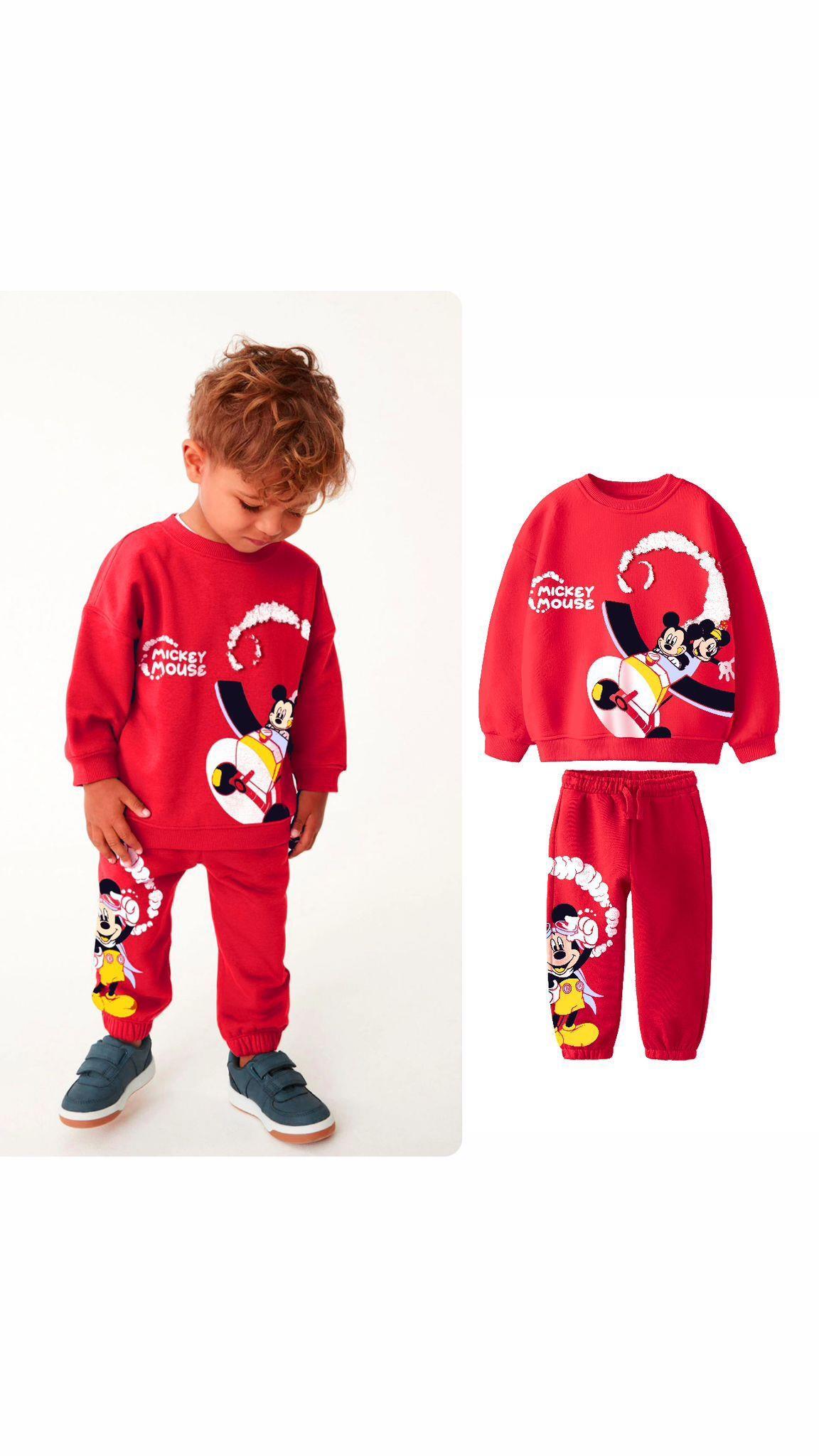 Fly Mickey Baskılı Eşofman Takmı