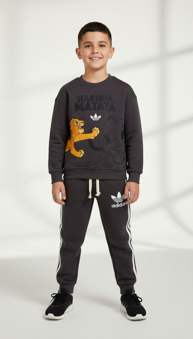 Hakuna Matata Spor Logolu Eşofman Takımı
