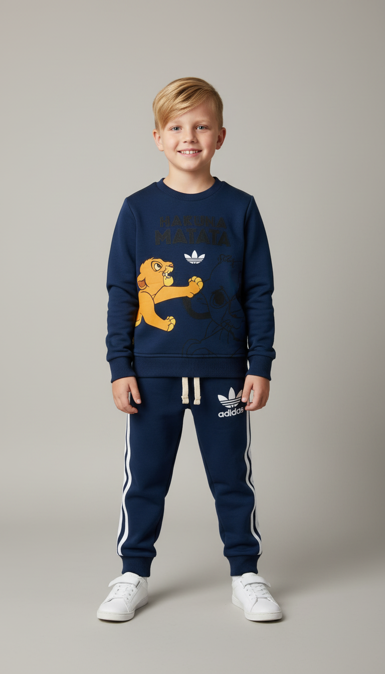 Hakuna Matata Spor Logolu Eşofman Takımı