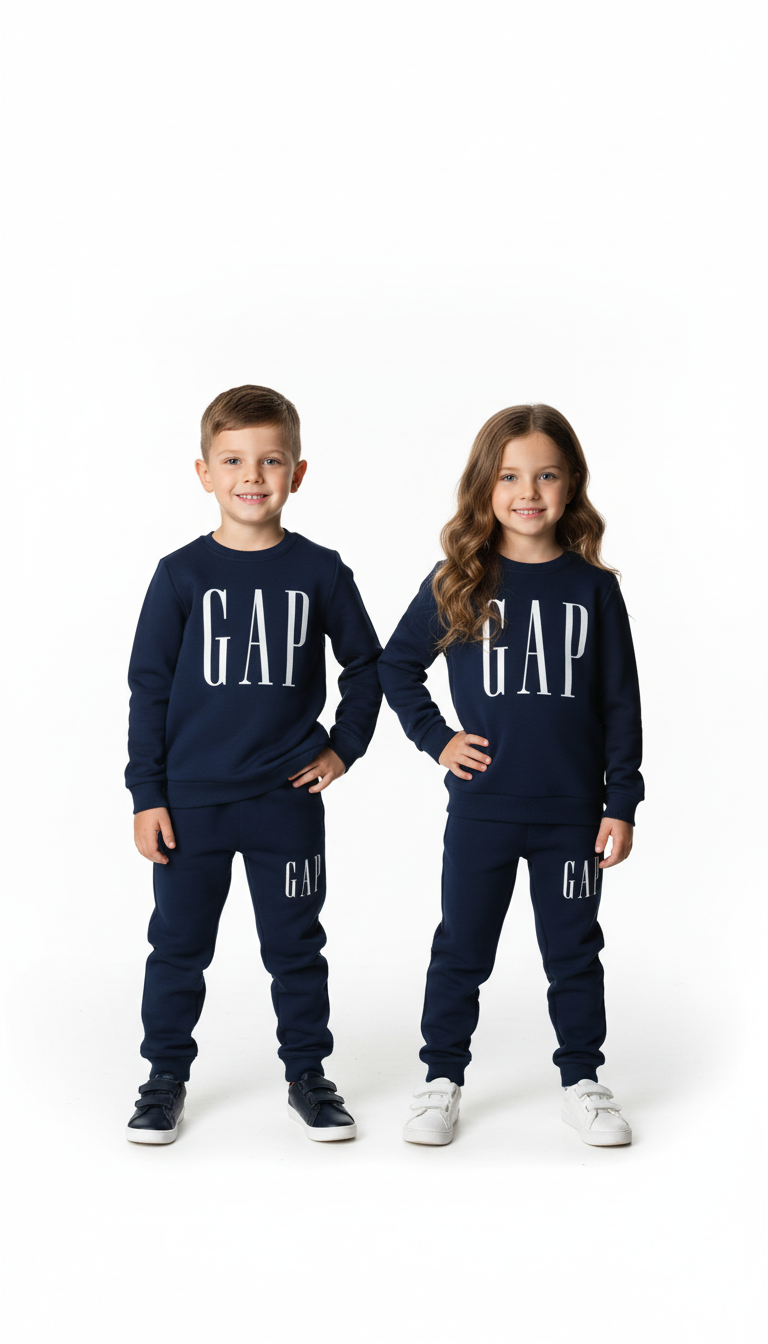 Lacivert Gap Baskılı Eşofman Takımı
