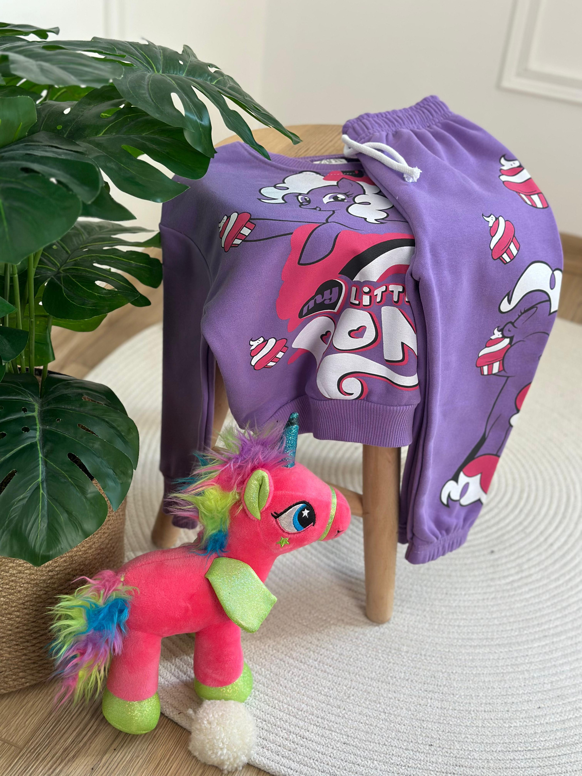 Little Pony Baskılı Eşofman Takımı